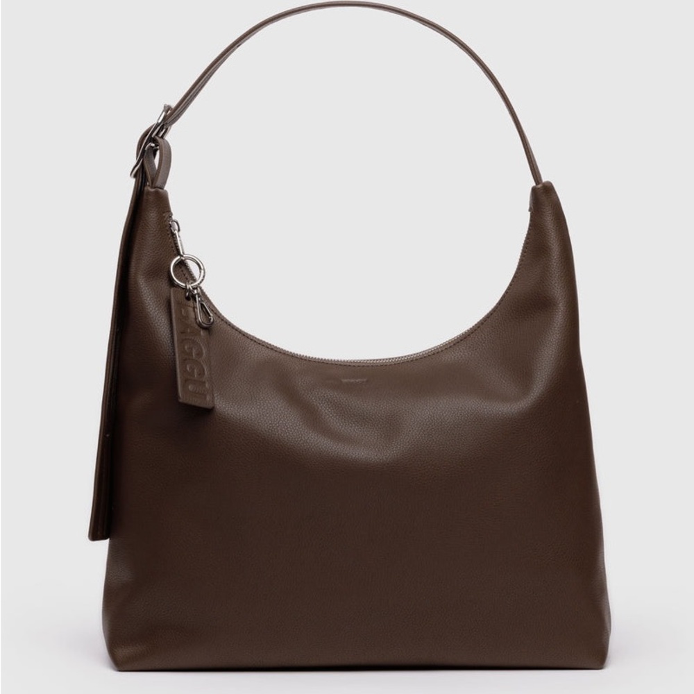 NWT BAGGU Recycled Leather Shoulder Bag